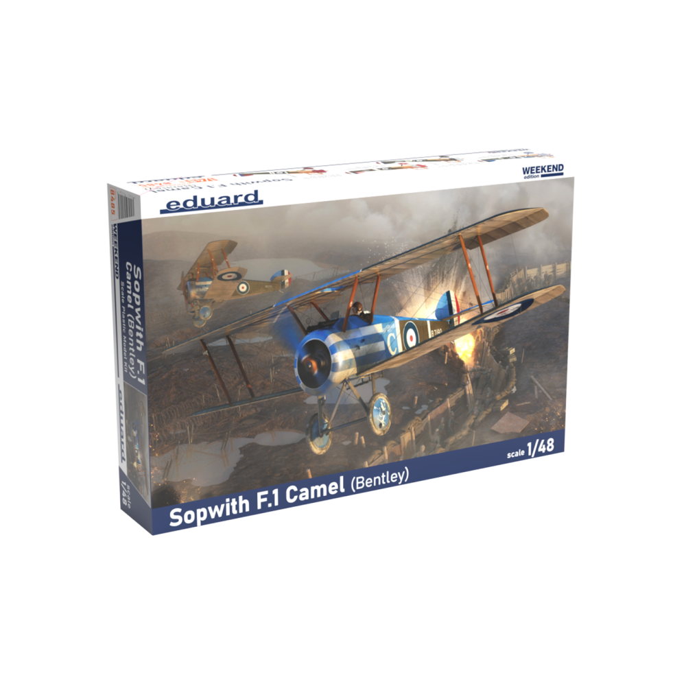 1:48 Британски изтребител Сопуит Ф.1 Камила, Бентли (Sopwith F.1 Camel, Bentley) 1:48 Британски изтребител Сопуит Ф.1 Камила, Бентли (Sopwith F.1 Camel, Bentley)