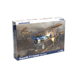 1:48 Британски изтребител Сопуит Ф.1 Камила, Бентли (Sopwith F.1 Camel, Bentley)
