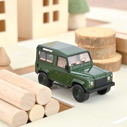 Land Rover Defender 1995 Dark Green Jet-car