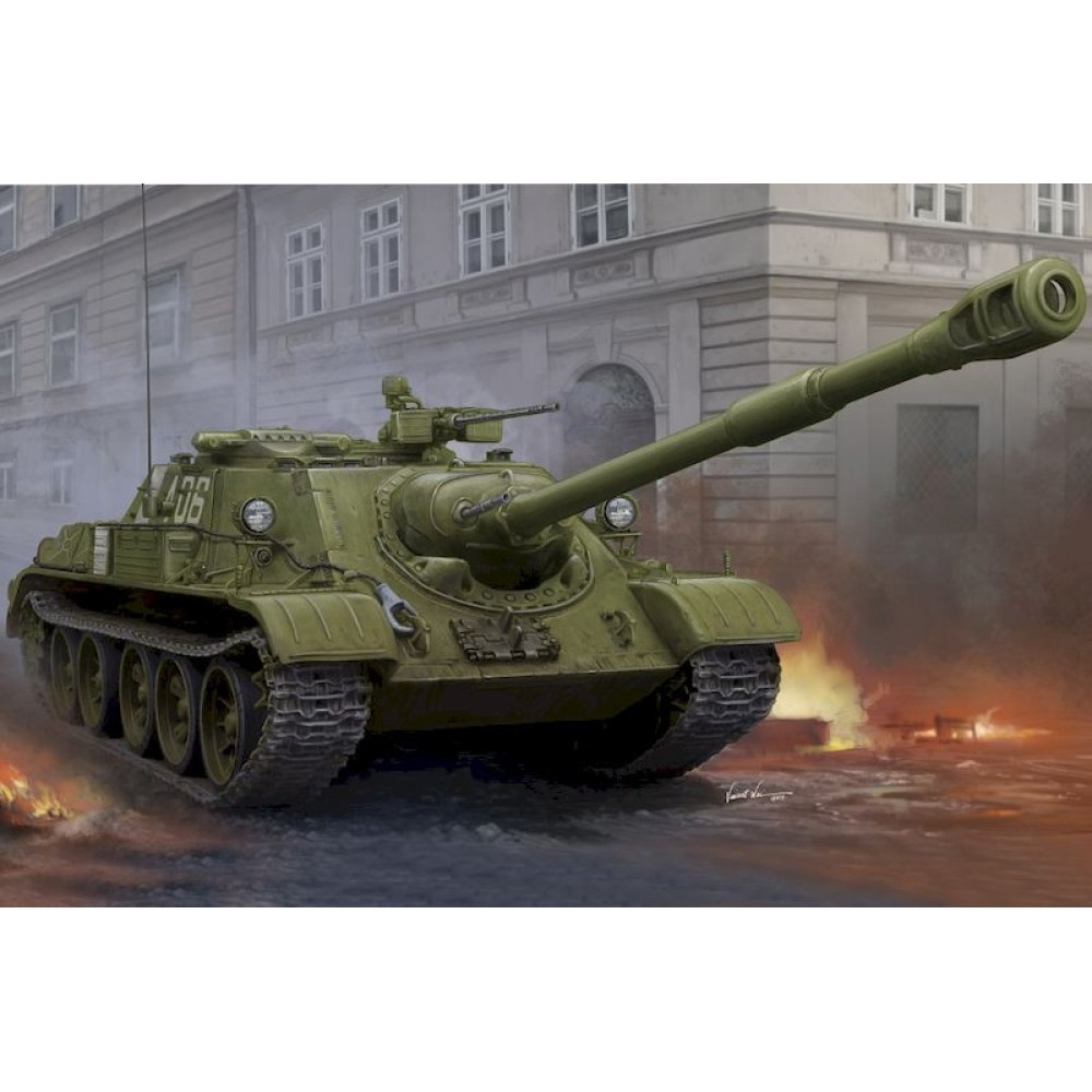 1:35 Съветски унищожител на танкове SU-122-54 1:35 Съветски унищожител на танкове SU-122-54