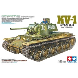 1:35 Съветски танк КВ-1 (KV-1) 1941, ранно производство