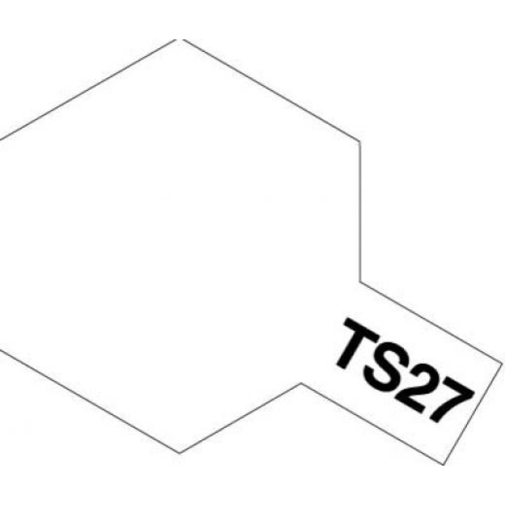 TS-27 Matt White, flat - Spray Paint (100 ml) TS-27 Matt White, flat - Spray Paint (100 ml)