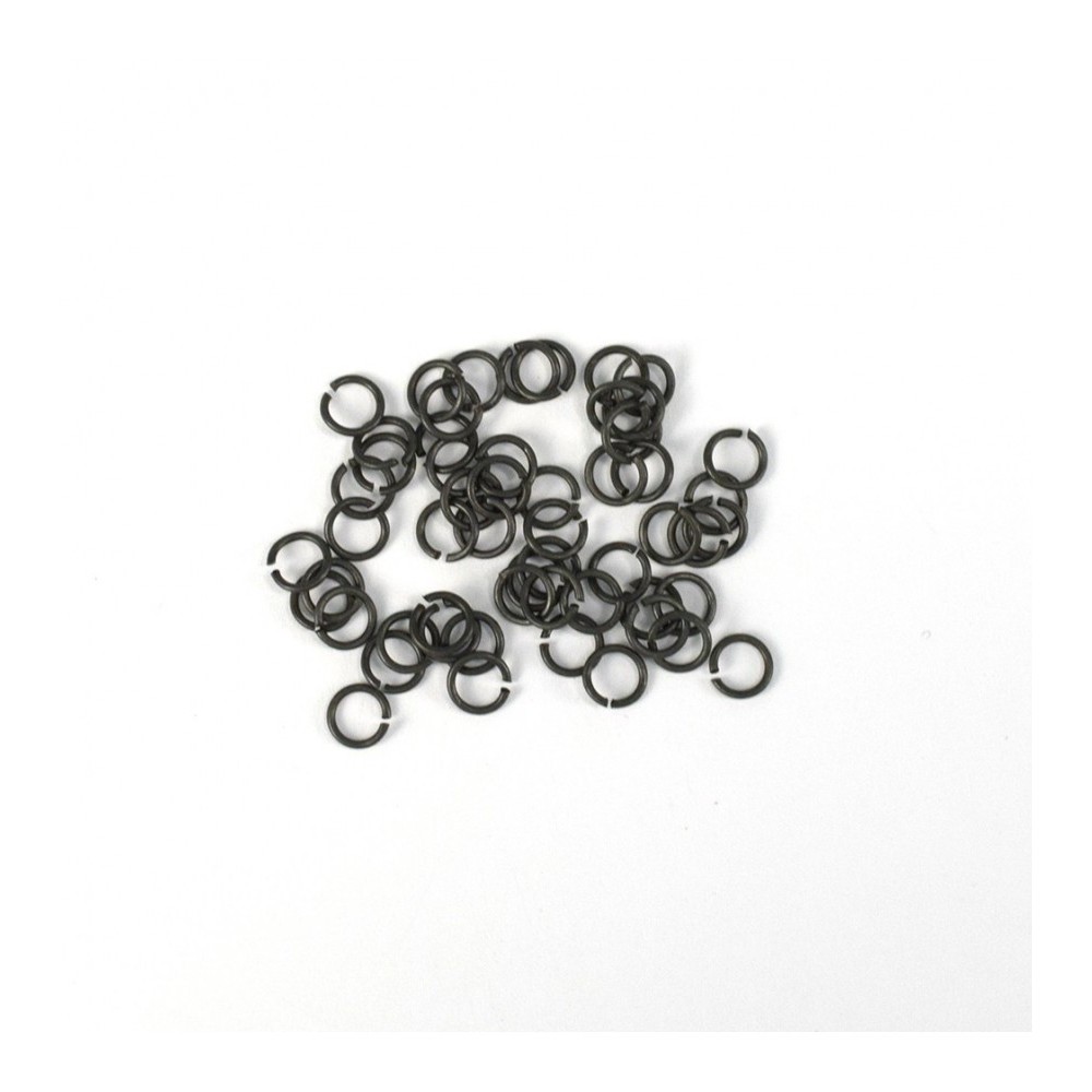Сини месингови пръстени 4 mm (50 броя) Сини месингови пръстени 4 mm (50 броя)