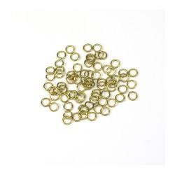 Mесингови пръстени 5 mm (75 броя)