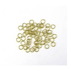 Mесингови пръстени 6 mm (60 броя)