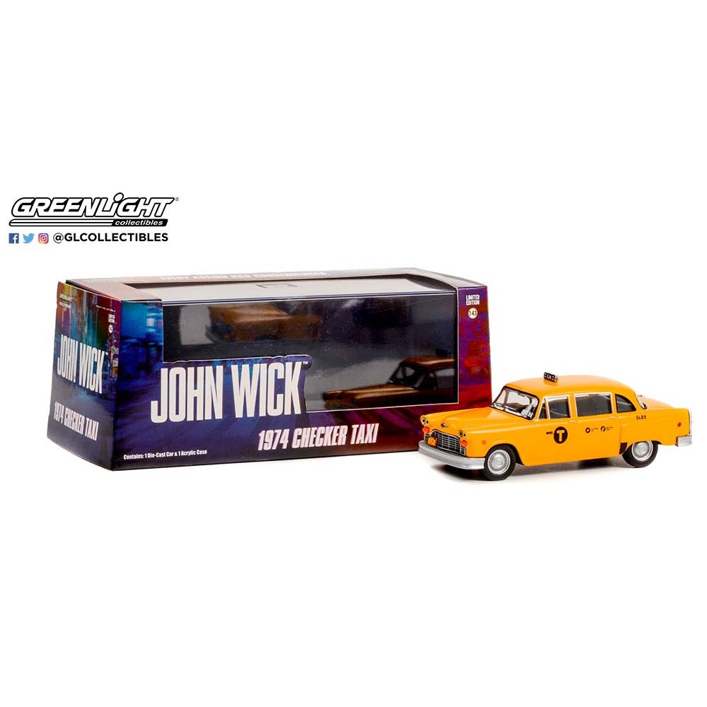John Wick: Chapter 3 - Parabellum (2019) - 1974 Checker Motors Marathon A11 N.Y.C. Taxi #5L89 John Wick: Chapter 3 - Parabellum (2019) - 1974 Checker Motors Marathon A11 N.Y.C. Taxi #5L89