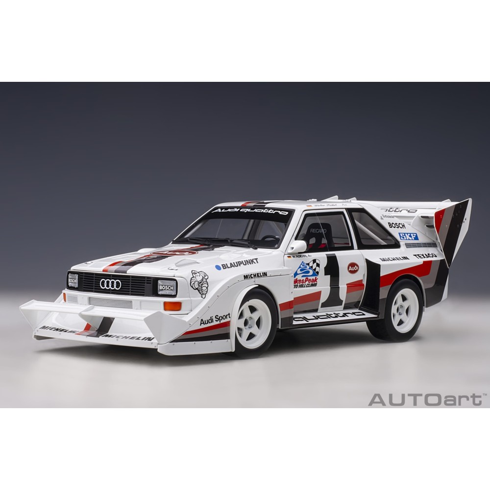 Audi Sport Quattro S1 Pikes Peak 1987 Rohrl #1 (Winner) (composite model/full openings)