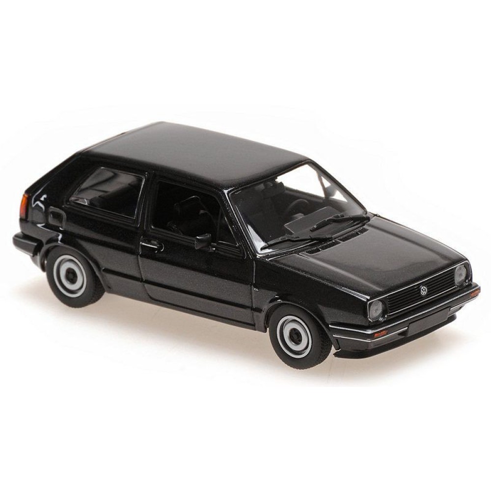 VOLKSWAGEN GOLF – 1985 – BLACK METALLIC - MAXICHAMPS VOLKSWAGEN GOLF – 1985 – BLACK METALLIC - MAXICHAMPS