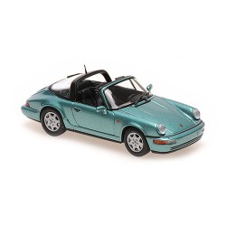 PORSCHE 911 TARGA (964) - 1991 - GREEN METALLIC - MAXICHAMPS