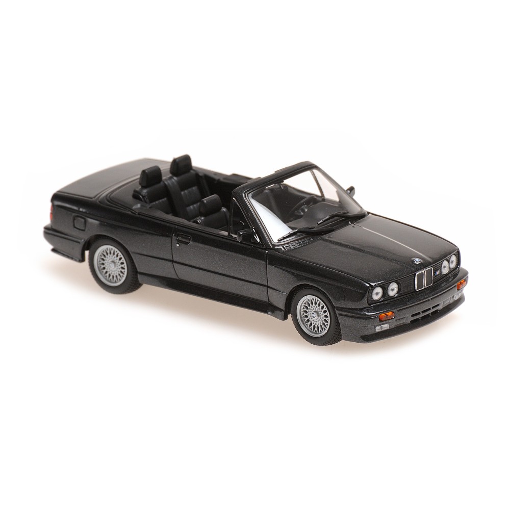 BMW M3 CABRIOLET (E30) – 1988 – BLACK METALLIC - MAXICHAMPS