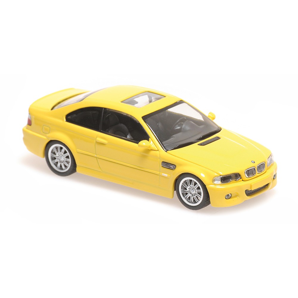 BMW M3 (E46) COUPE – 2001 – YELLOW - MAXICHAMPS