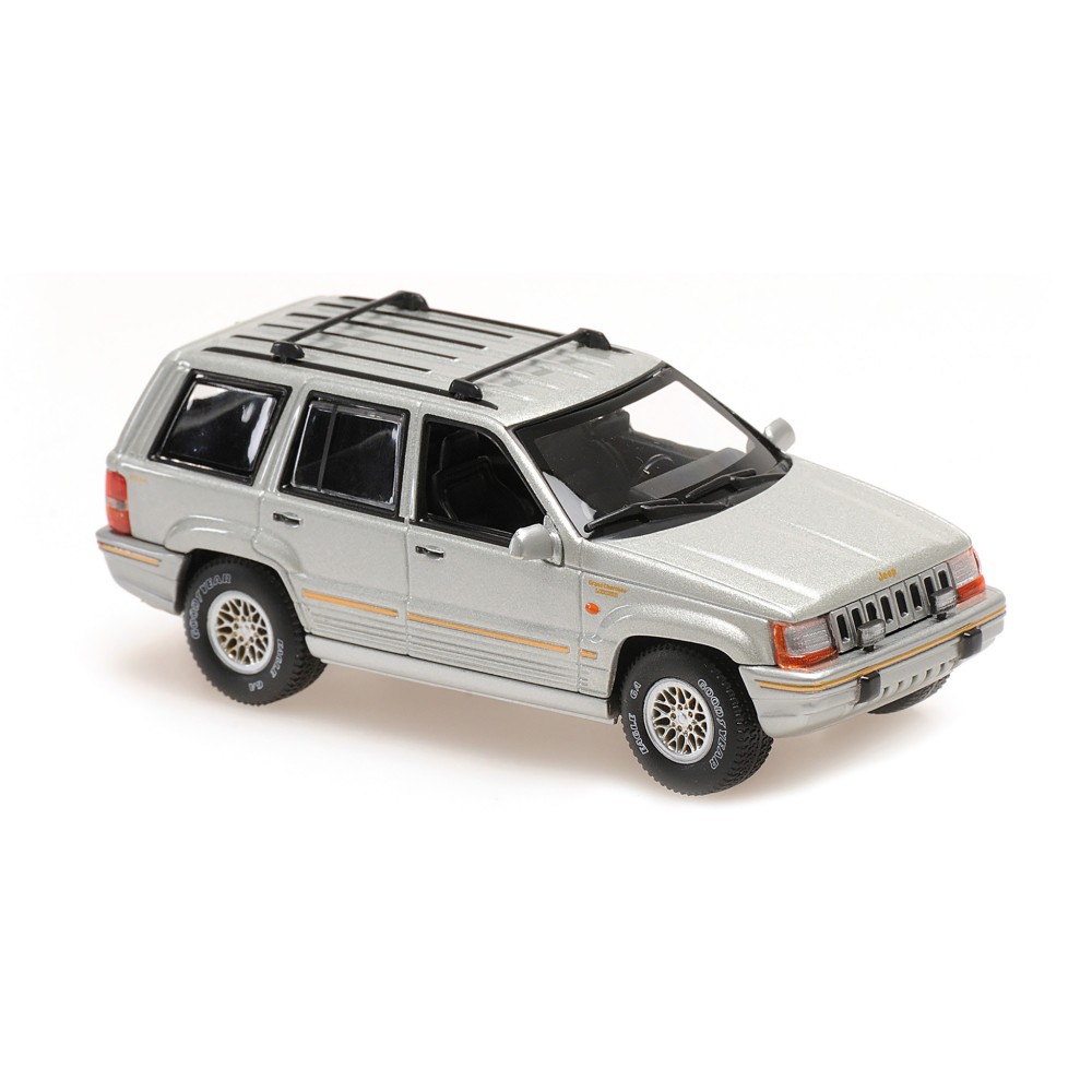 JEEP GRAND CHEROKEE - 1995 - SILVER - MAXICHAMPS JEEP GRAND CHEROKEE - 1995 - SILVER - MAXICHAMPS