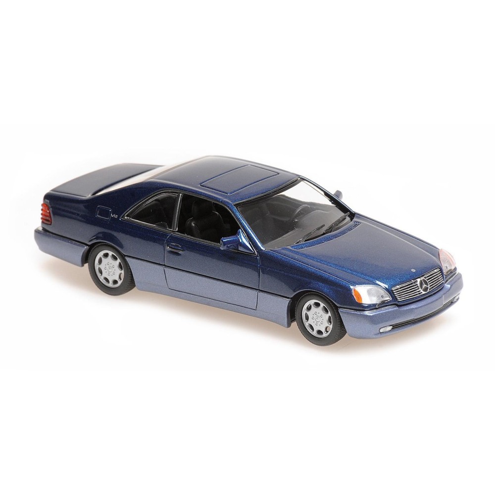 MERCEDES-BENZ 600SEC COUPE – 1992 – BLUE METALLIC - MAXICHAMPS MERCEDES-BENZ 600SEC COUPE – 1992 – BLUE METALLIC - MAXICHAMPS
