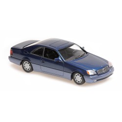 MERCEDES-BENZ 600SEC COUPE – 1992 – BLUE METALLIC - MAXICHAMPS
