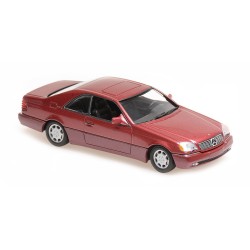 MERCEDES-BENZ 600SEC COUPE – 1992 – RED METALLIC - MAXICHAMPS