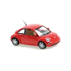 VOLKSWAGEN NEW BEETLE - 1998 - RED - MAXICHAMPS