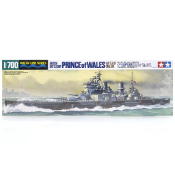1:700 Британски боен кораб "Принцът на Уелс" (British Battleship Prince of Wales) - Битката при Малая