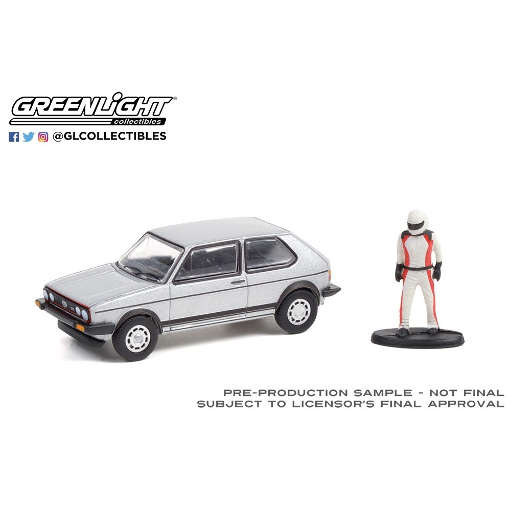 The Hobby Shop Series 11 - 1976 Volkswagen Golf MkI GTI with Race Car Driver - Silver Solid Pack The Hobby Shop Series 11 - 1976 Volkswagen Golf MkI GTI with Race Car Driver - Silver Solid Pack