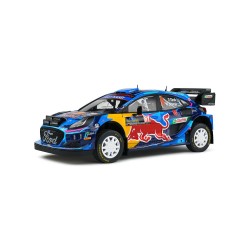 FORD PUMA RALLY1 HYBRID BLUE #8 TANAK RALLY SUEDE 2023