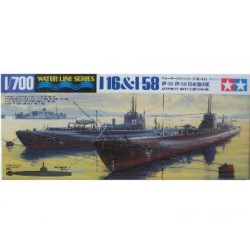 1:700 Japanese Navy Submarine - I-16 & I-58