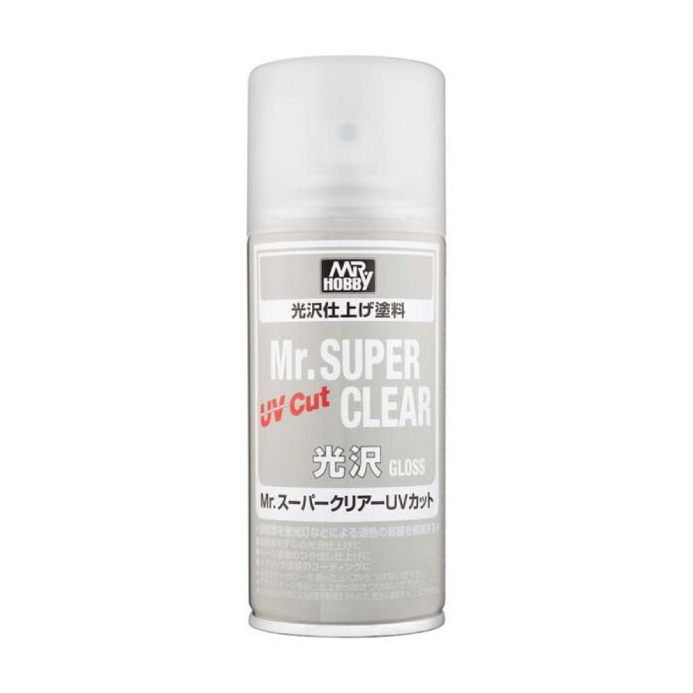 B-522 Лак на спрей Mr. Super Clear UV Cut Gloss Spray (170 ml)