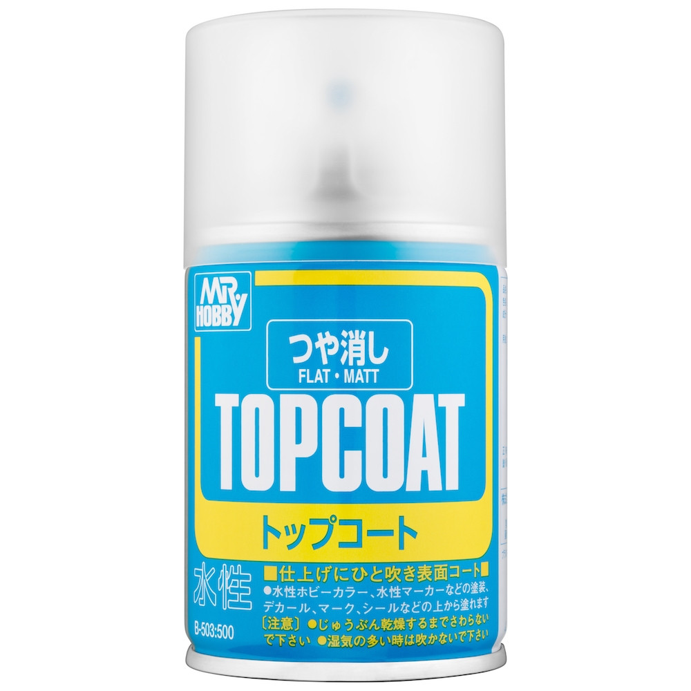 B-503 Матов лак Mr. Top Coat Flat Spray (86 ml)