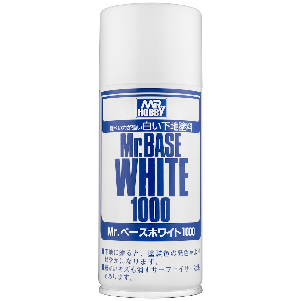 B-518 Mr. Бял грунд Base White 1000 Spray (180 ml)