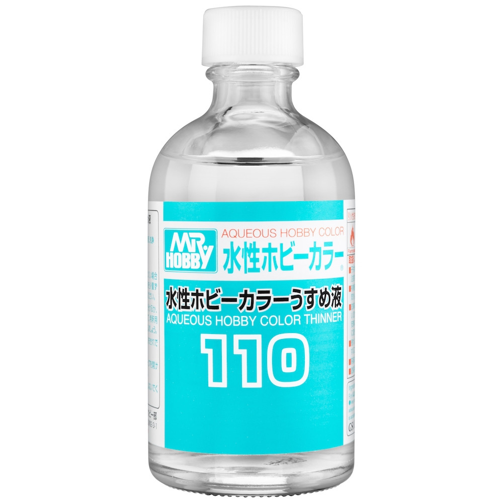 T-110 Разредител Mr. Aqueous Hobby Color Thinner 110 (110 ml) T-110 Разредител Mr. Aqueous Hobby Color Thinner 110 (110 ml)