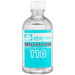 T-110 Разредител Mr. Aqueous Hobby Color  Thinner 110 (110 ml)
