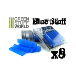 Blue Stuff Moulds - (8 броя) термопластичен моделин