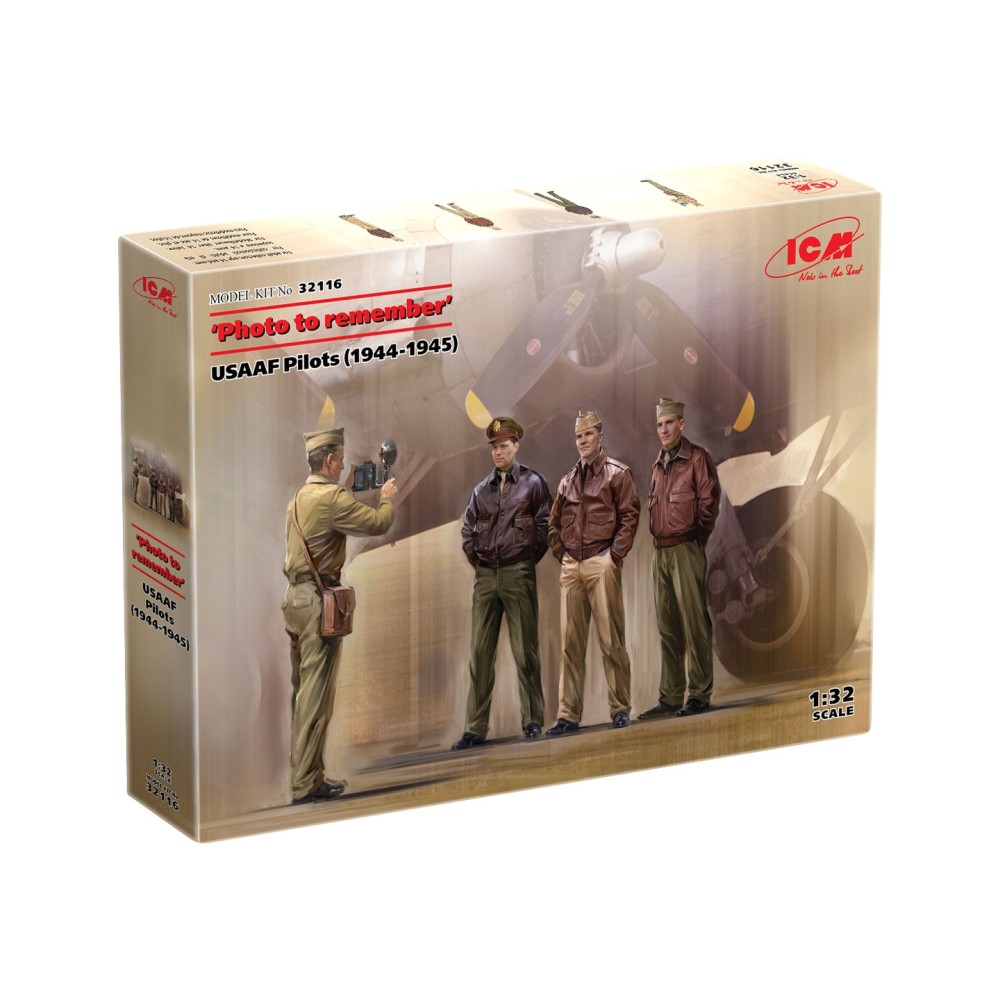 1:32 Запомняща се сникмка, пилоти на USAAF (1944-1945) (100% нови матрици) 1:32 Запомняща се сникмка, пилоти на USAAF (1944-1945) (100% нови матрици)