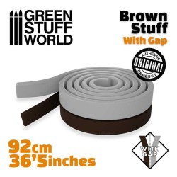 Brown Stuff Tape 36,5 inches WITH GAP (93cm) - двукомпонентен епоксиден/полиамиден кит