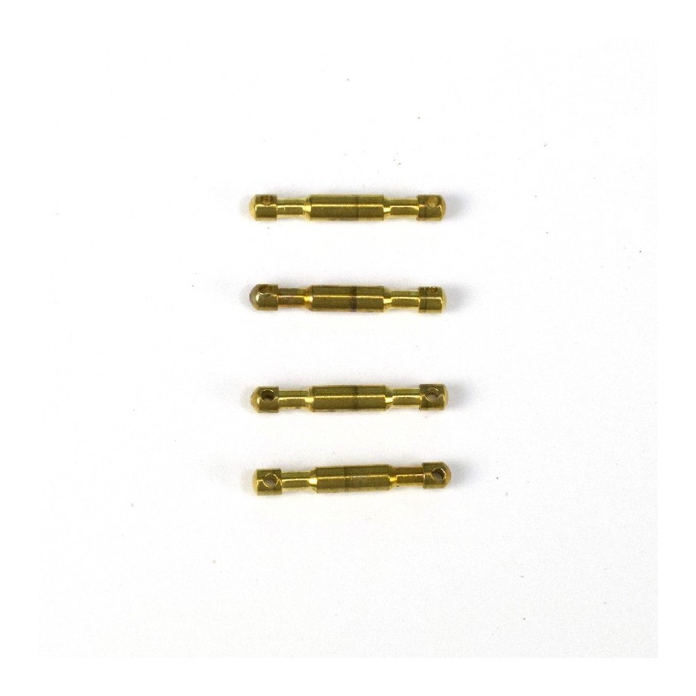 Месингов такелажен винт с диаметър 2,5 x дължина 17 mm (4 бр.)
