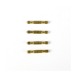 Месингов такелажен винт с диаметър 2,5 x дължина 17 mm (4 бр.)