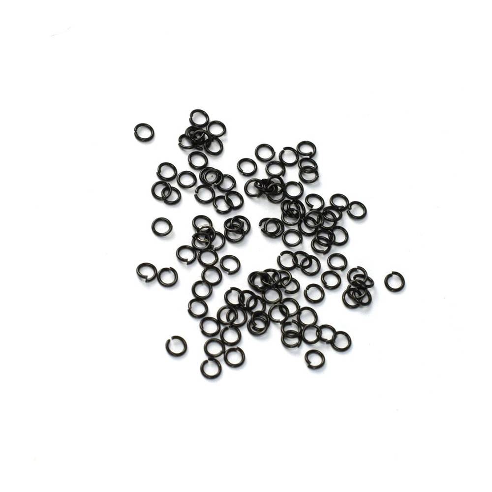 Сини месингови пръстени 2 mm (100 броя) Сини месингови пръстени 2 mm (100 броя)