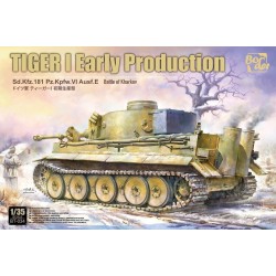 1:35 Германски танк Тигър I, ранно производство: Битката при Харков (Tiger I Early Production&nbsp;Battle Of Kharkov)