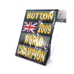 Умален модел на F1 табела 2009 Дженсън Бътън, световен шампион (2009 Jenson Button World Champion F1 Sign)
