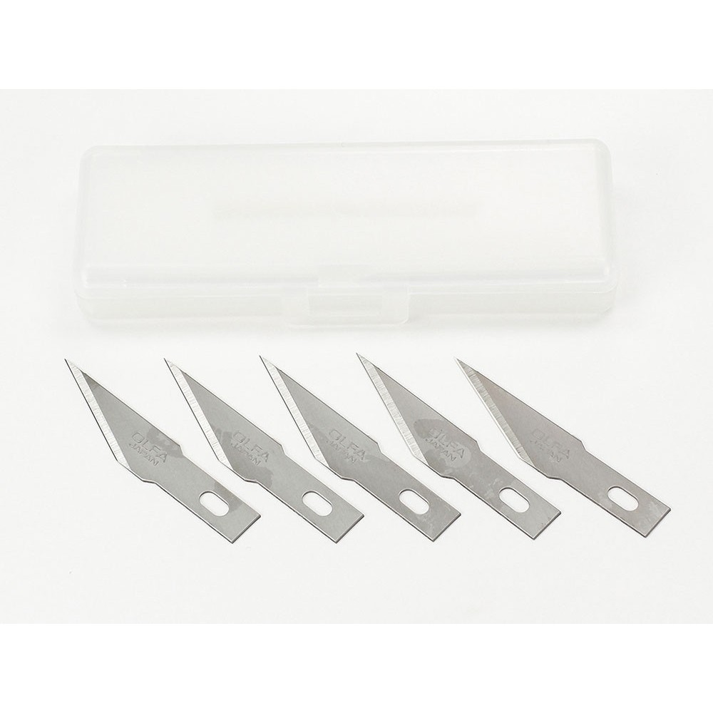 Резервни остриета за нож за моделизъм Modelers Knife PRO, прави (5 броя) Резервни остриета за нож за моделизъм Modelers Knife PRO, прави (5 броя)