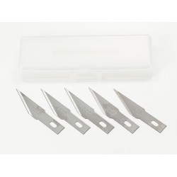Резервни остриета за нож за моделизъм Modelers Knife PRO, прави (5 броя)