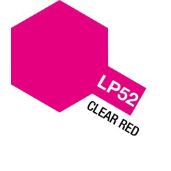 LP-52 Clear Red - Tamiya Laquer Paint 10 ml