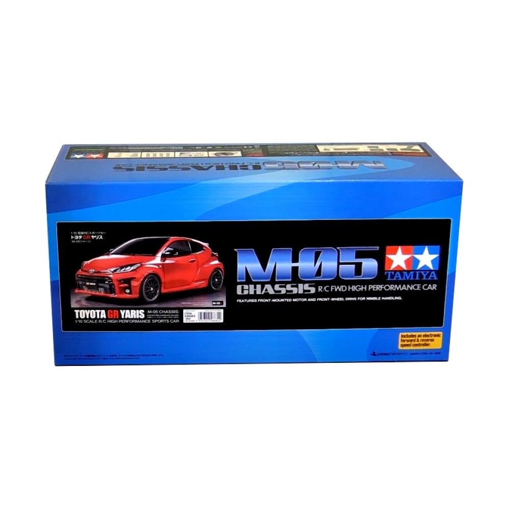 1:10 Сглобяем RC модел автомобил FWD Toyota GR Yaris / M-05 шаси