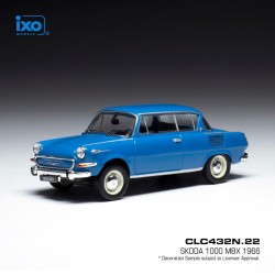 Skoda 1000 MBX, blue, 1966