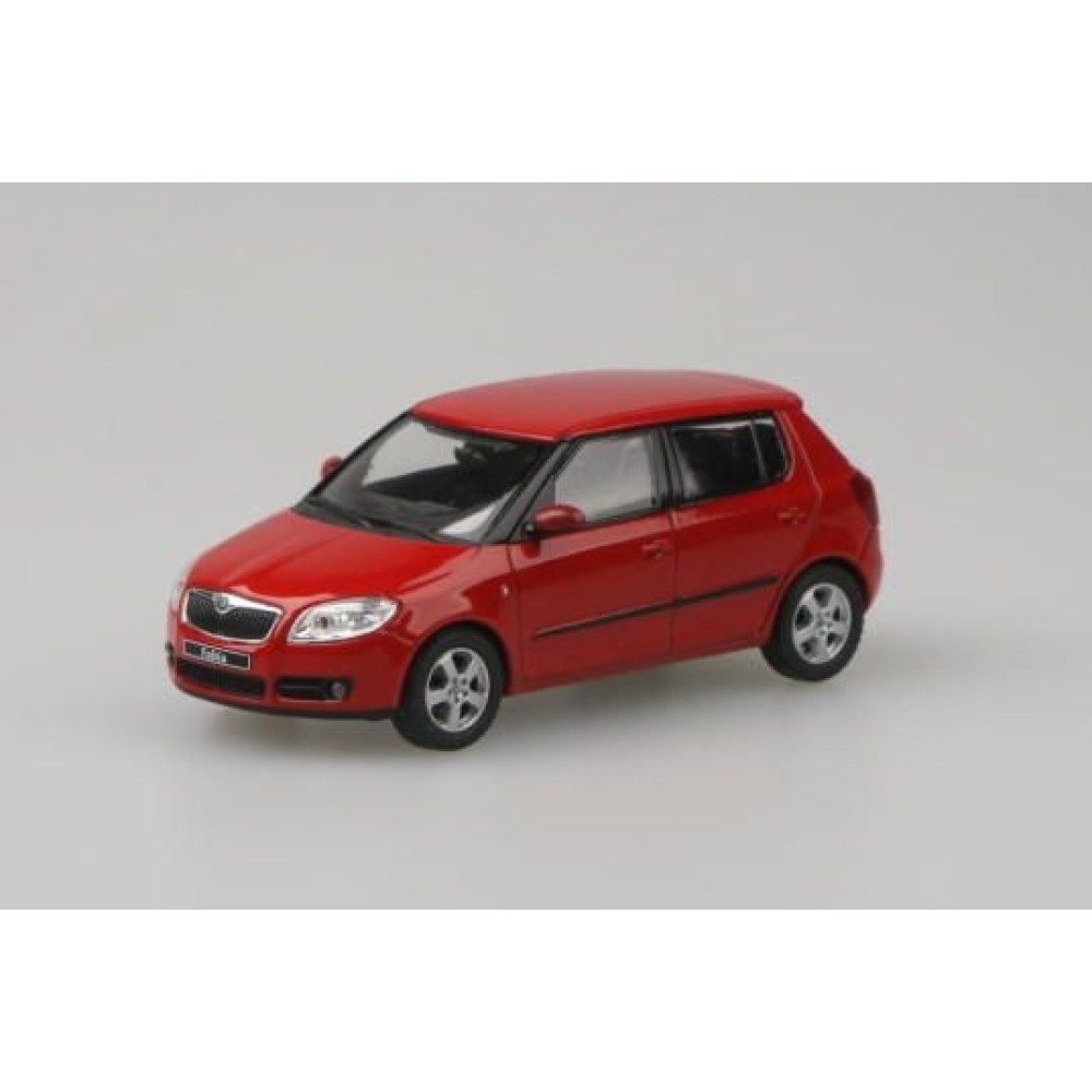 Skoda Fabia II (2006) - Red Corrida Uni Skoda Fabia II (2006) - Red Corrida Uni
