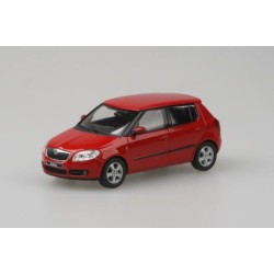 Skoda Fabia II (2006) - Red Corrida Uni