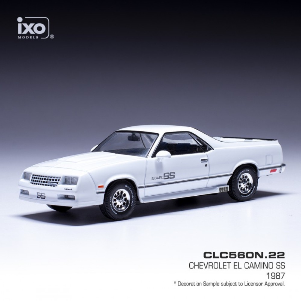 Chevrolet El Camino SS White 1987 Chevrolet El Camino SS White 1987