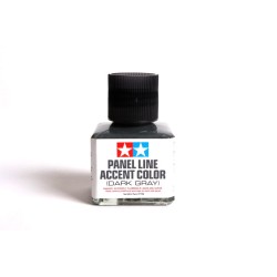 Смивка за подчертаване на детайли (Тъмно сиво, емайлова боя, мат) - 40ml