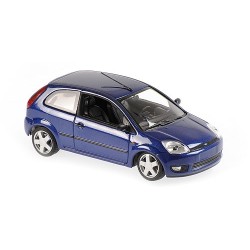 FORD FIESTA - 2002 - BLUE METALLIC - MAXICHAMPS