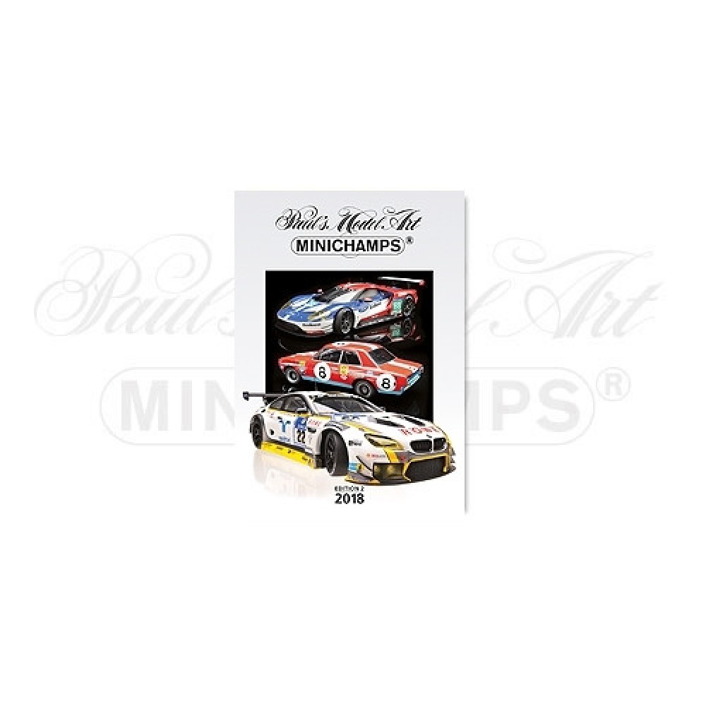 Каталог Minichamps - 2018 - Издание 2 (PMA CATALOGUE - 2018 - EDITION 2)