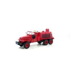 GMC CCKW 353 Firetruck Portugal, red