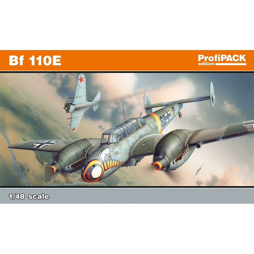 1:48 Германски тежък изтребител Messerschmitt Bf 110E 1:48 Германски тежък изтребител Messerschmitt Bf 110E